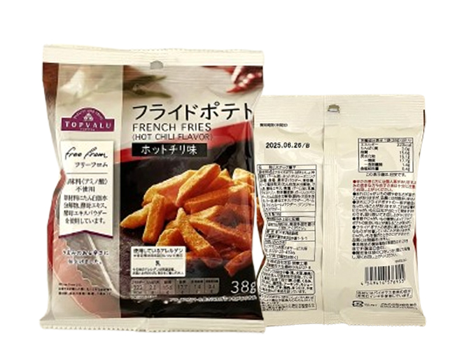 フライドポテトホットチリ味