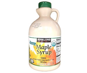 コストコオーガニックメイプルシロップ