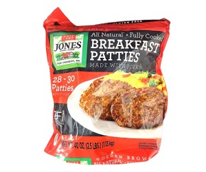 ジョーンズ ブレックファースト パティ ポーク